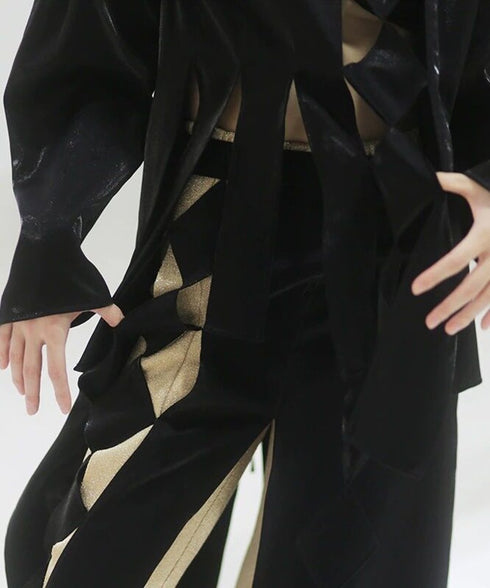 Cross Ribbon Lattice Skirt